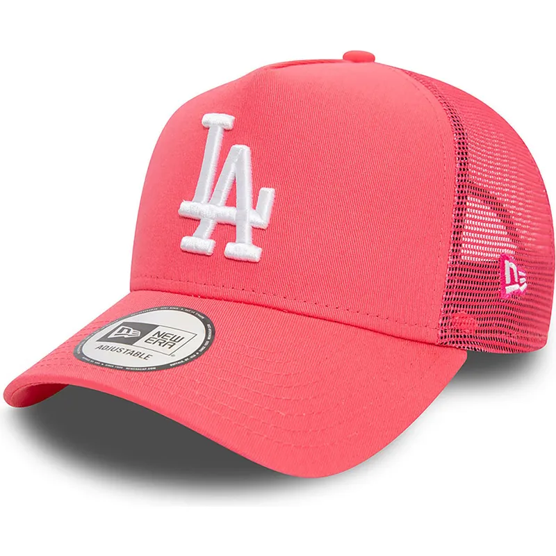 sapkak-ivelt-rozsaszin-snapback-a-frame-league-essential-los-angeles-dodgers-mlb-new-era