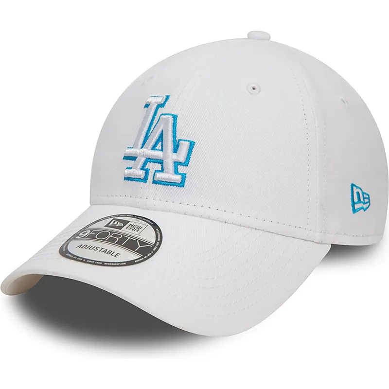 sapkak-ivelt-feher-allithato-9forty-team-outline-los-angeles-dodgers-mlb-new-era