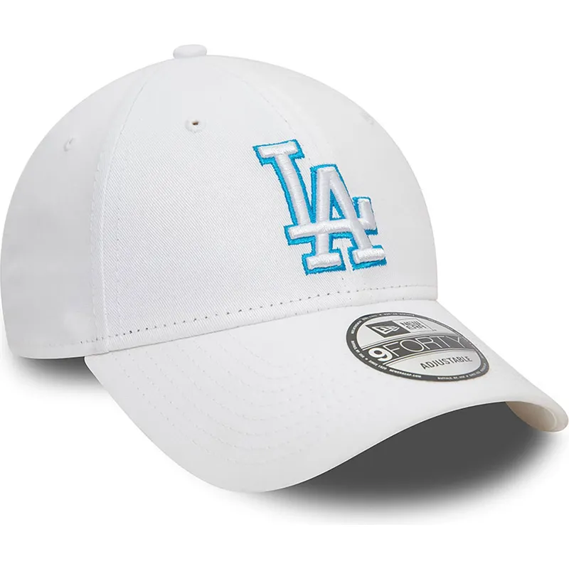 sapkak-ivelt-feher-allithato-9forty-team-outline-los-angeles-dodgers-mlb-new-era