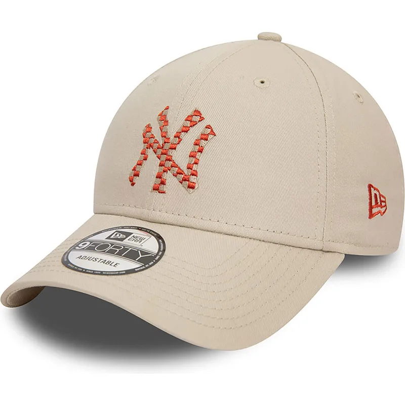 cap-ivelt-bezhov-reguliruema-lenta-9forty-seasonal-infill-new-york-yankees-mlb-new-era