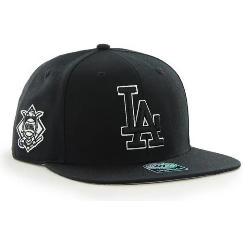 sapkak-lapos-fekete-snapback-los-angeles-dodgers-mlb-47-brand