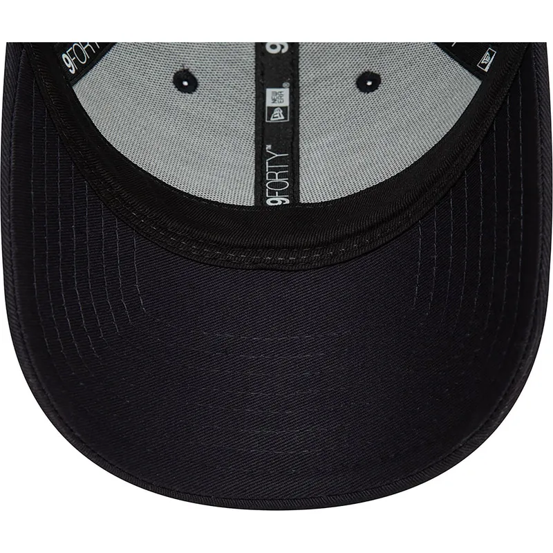 marineblaue-verstellbare-curved-cap-9forty-animal-infill-der-los-angeles-dodgers-mlb-von-new-era