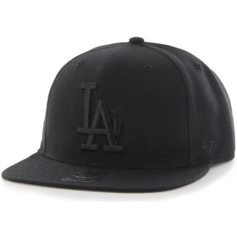 sapkak-lapos-fekete-snapback-los-angeles-dodgers-mlb-47-brand