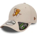 beige-justerbar-bojd-keps-9forty-repreve-basketball-pizza-fran-new-era