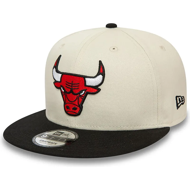 sapkak-lapos-bezs-snapback-9fifty-chicago-bulls-nba-new-era