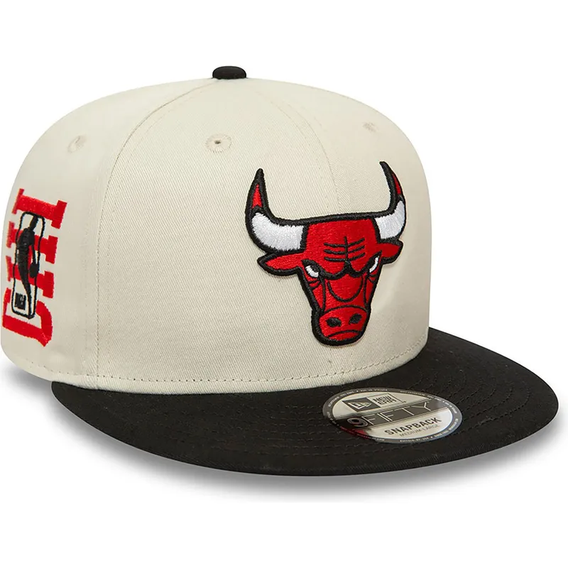 sapkak-lapos-bezs-snapback-9fifty-chicago-bulls-nba-new-era