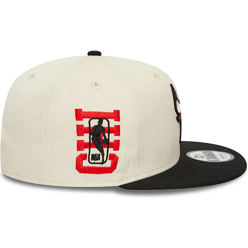 sapkak-lapos-bezs-snapback-9fifty-chicago-bulls-nba-new-era