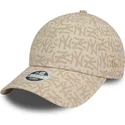 sapkak-ivelt-bezs-allithato-9forty-monogram-new-york-yankees-mlb-new-era