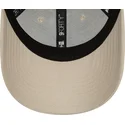 verstellbare-beige-damenkappe-9forty-floral-der-new-york-yankees-mlb-von-new-era