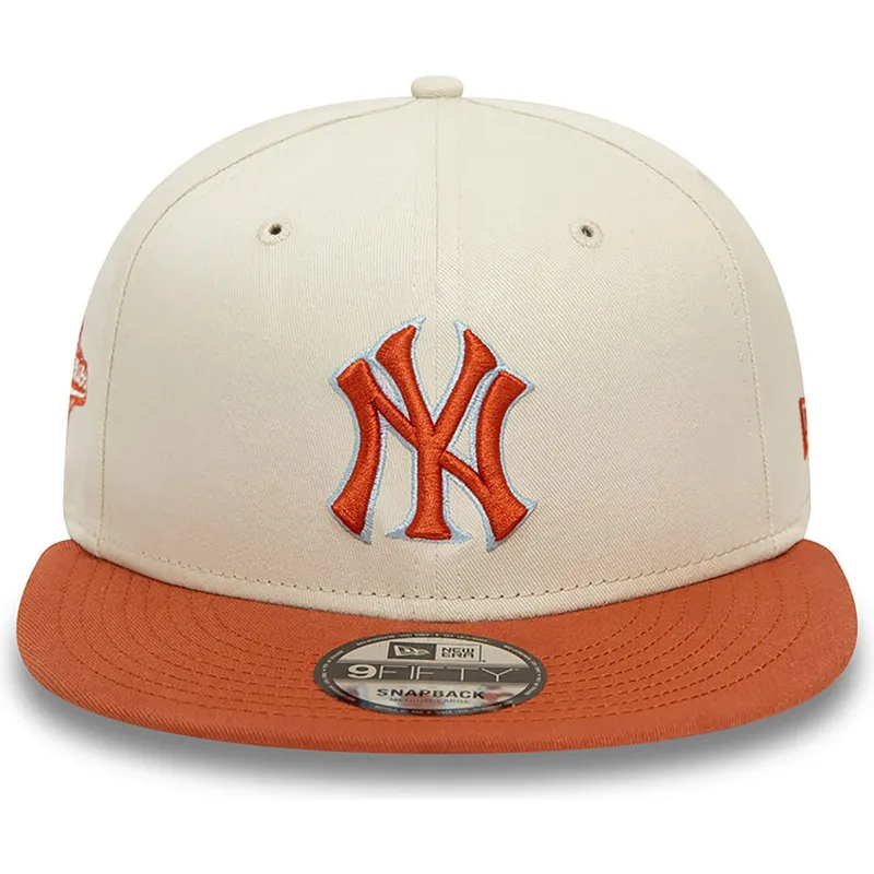 sapkak-lapos-bezs-snapback-9fifty-patch-new-york-yankees-mlb-new-era