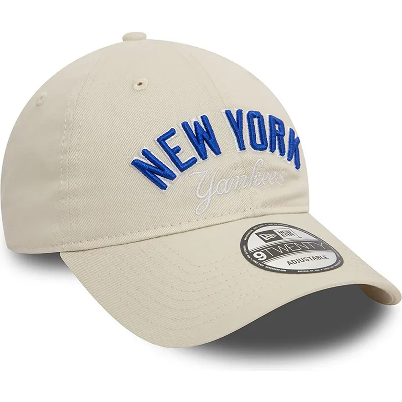 sapkak-ivelt-bezs-allithato-9twenty-wordmark-new-york-yankees-mlb-new-era