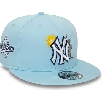 sapkak-lapos-kek-snapback-9fifty-summer-icon-new-york-yankees-mlb-new-era