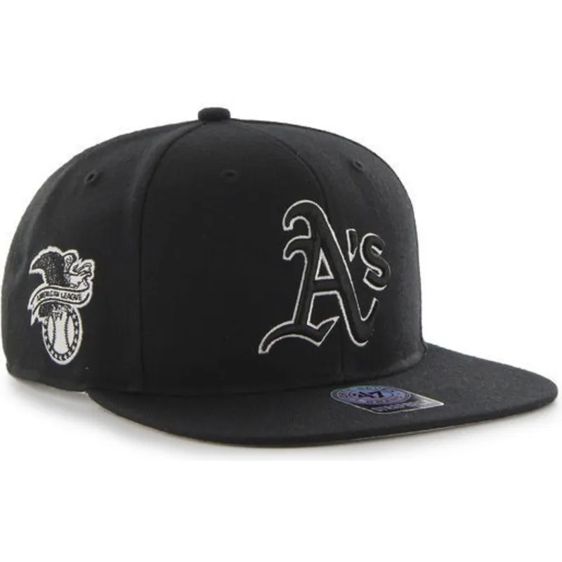 sapkak-lapos-fekete-snapback-oakland-athletics-mlb-47-brand