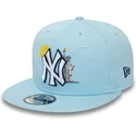 sapkak-lapos-kek-snapback-9fifty-summer-icon-new-york-yankees-mlb-new-era