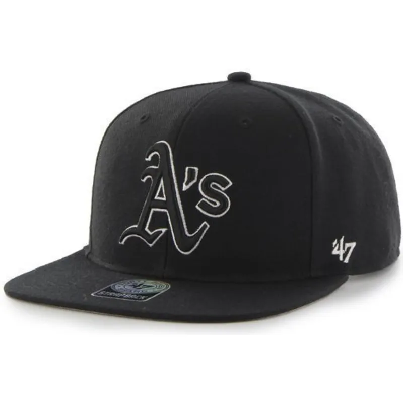 sapkak-lapos-fekete-snapback-oakland-athletics-mlb-47-brand