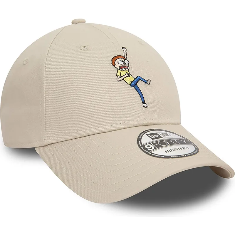 sapkak-ivelt-bezs-allithato-9forty-character-morty-smith-rick-y-morty-new-era
