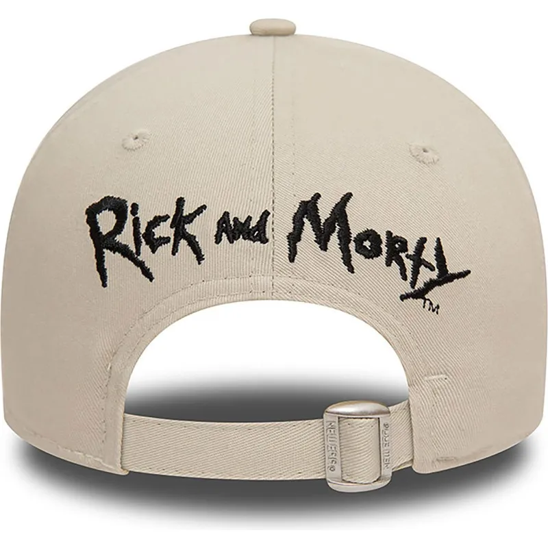 sapkak-ivelt-bezs-allithato-9forty-character-morty-smith-rick-y-morty-new-era