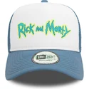 weisse-und-blaue-a-frame-character-trucker-kappe-von-rick-und-morty-von-new-era