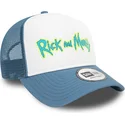 weisse-und-blaue-a-frame-character-trucker-kappe-von-rick-und-morty-von-new-era