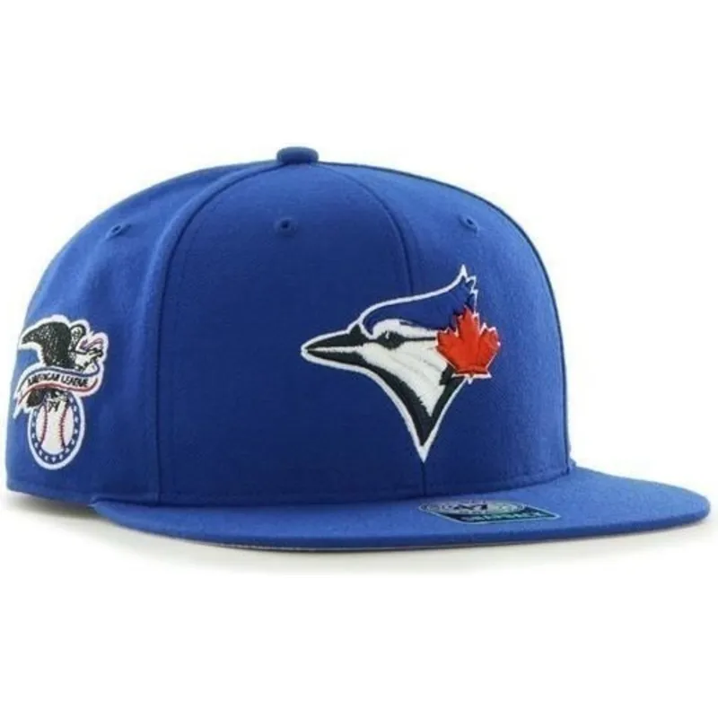 sapkak-lapos-kek-snapback-mascota-mlb-47-brand