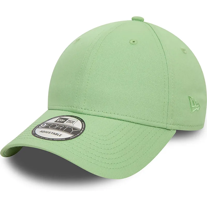 hellgrune-verstellbare-curved-cap-9forty-essential-von-new-era