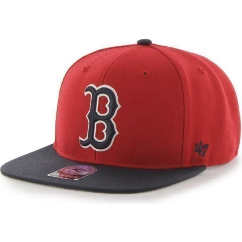 sapkak-lapos-piros-snapback-boston-red-sox-mlb-47-brand
