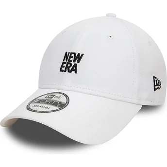 Cap ívelt бял регулируема лента 9FORTY New Era