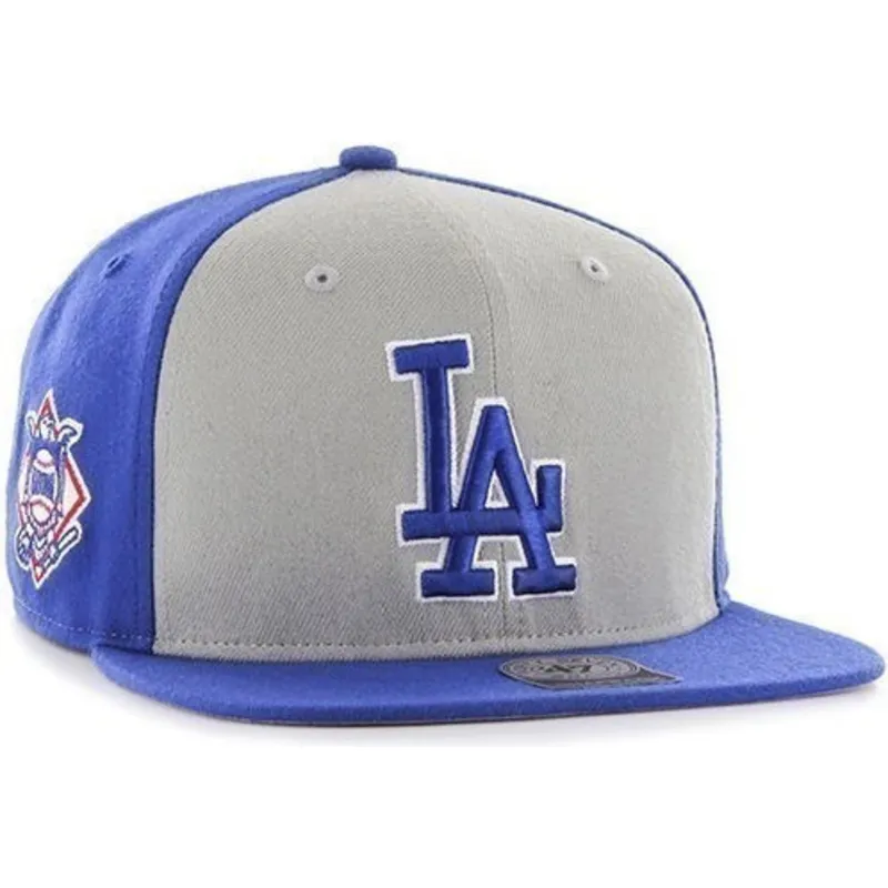 sapkak-lapos-kek-snapback-los-angeles-dodgers-mlb-47-brand