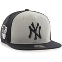 schwarze-und-weisse-snapback-cap-der-new-york-yankees-mlb-sure-shot-von-47-brand