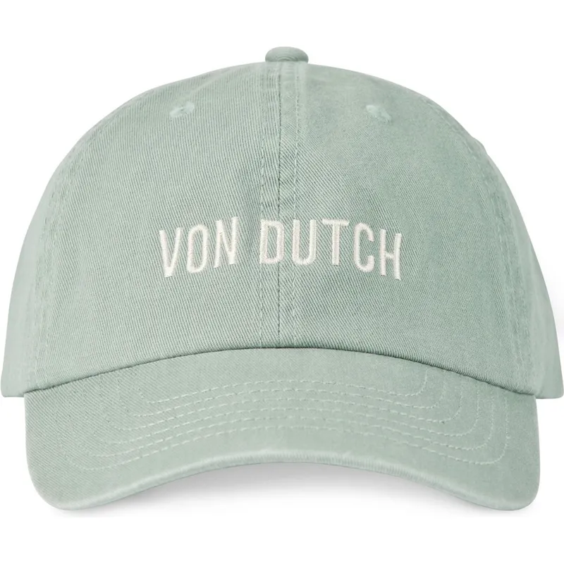 grune-verstellbare-curved-cap-blgr-von-von-dutch