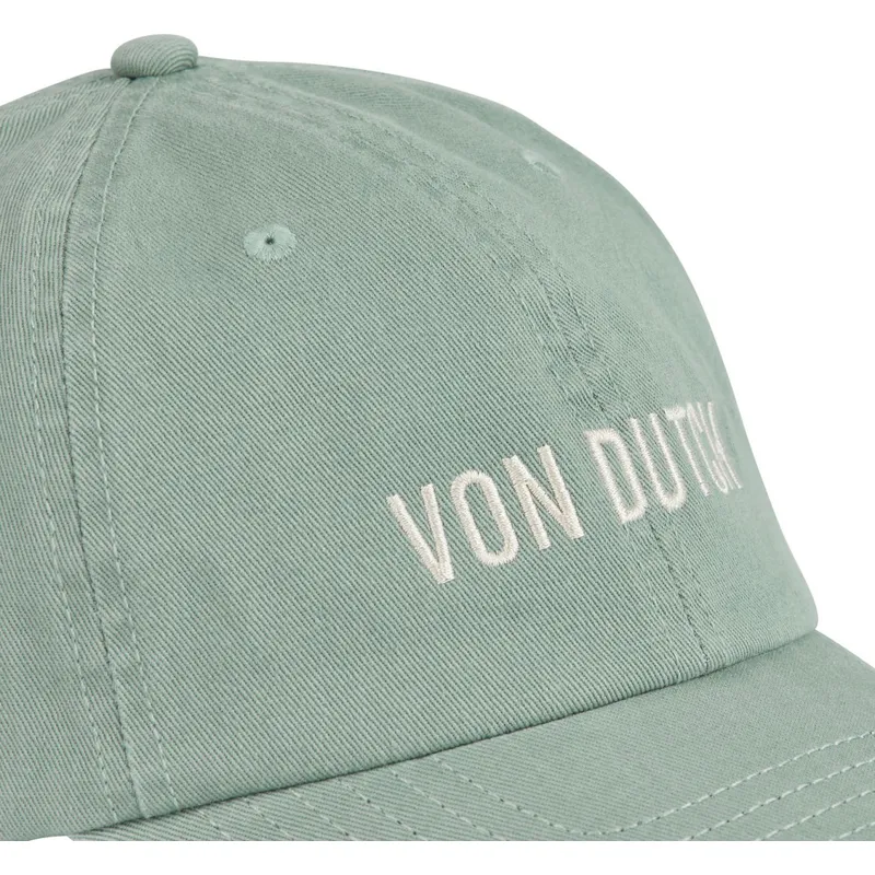 grune-verstellbare-curved-cap-blgr-von-von-dutch