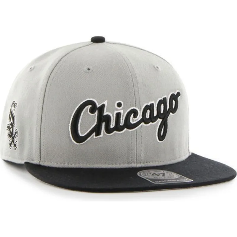 sapkak-lapos-szurke-snapback-letras-chicago-white-sox-mlb-47-brand