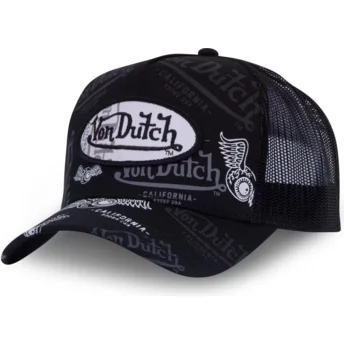 Cap ívelt черен снапбек Von Dutch