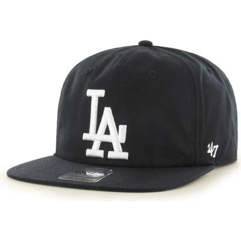 sapkak-lapos-fekete-snapback-los-angeles-dodgers-mlb-47-brand