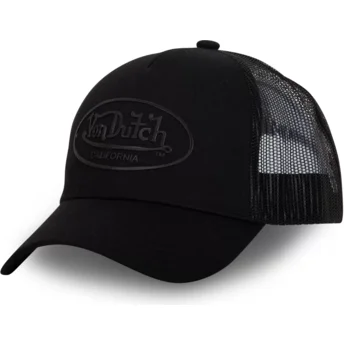Μαύρο καπέλο trucker LOG01 της Von Dutch