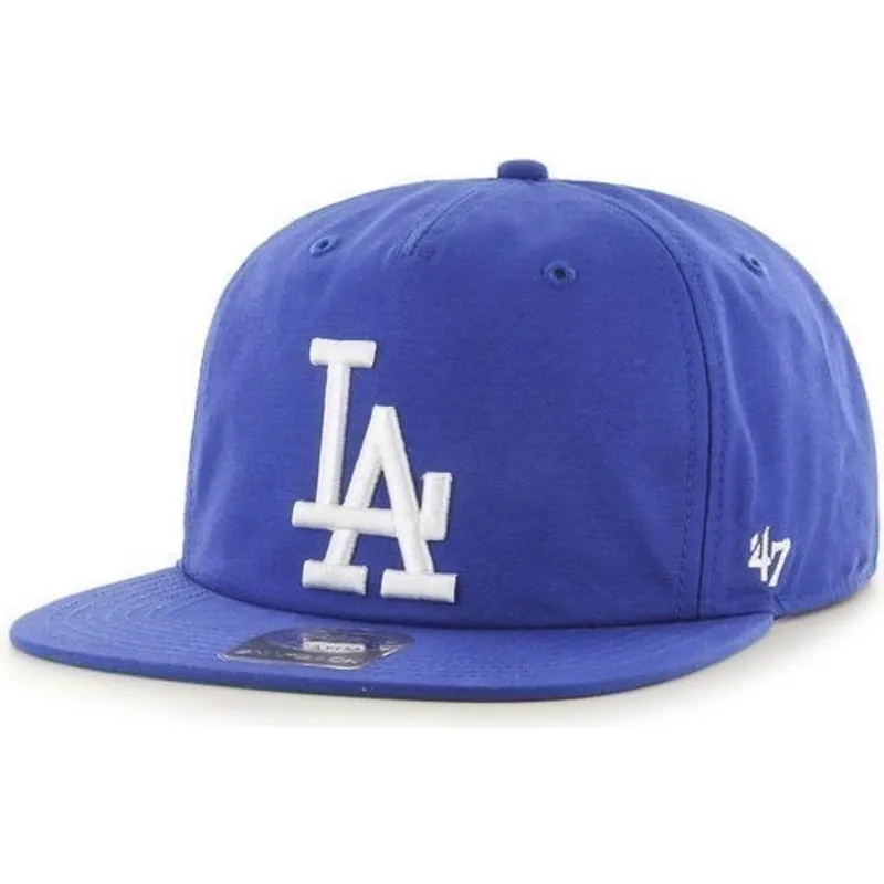sapkak-lapos-kek-snapback-los-angeles-dodgers-mlb-47-brand