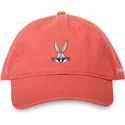 orangefarbene-verstellbare-curved-cap-bugs-bunny-bug2-cd-looney-tunes-von-capslab