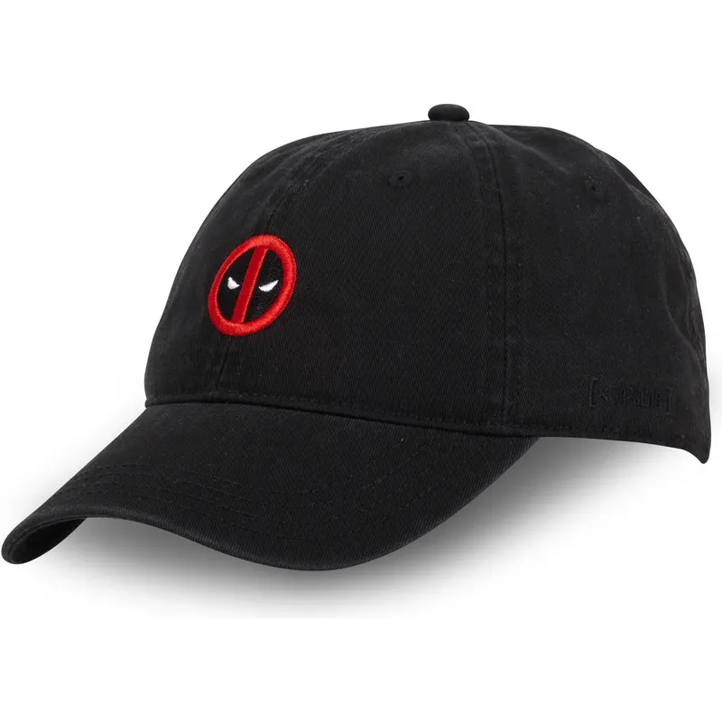 capslab-curved-brim-deadpool-dea-cd-marvel-comics-black-adjustable-cap