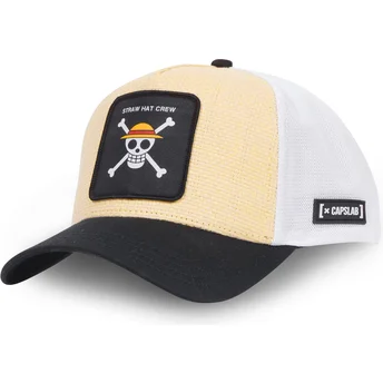 Sapkák ívelt többszínű snapback Straw Hat Pirates STRA CT One Piece Szalmakalap Kalózok One Piece Capslab