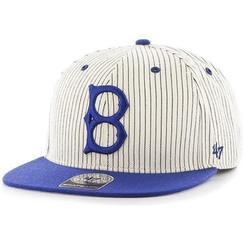 sapkak-lapos-feher-snapback-rayas-los-angeles-dodgers-mlb-47-brand sapkak-lapos-feher-snapback-rayas-los-angeles-dodgers-mlb-47-brand