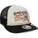 schwarz-weisse-trucker-kappe-american-ride-or-die-9fifty-retro-crown-a-frame-von-new-era