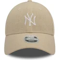 sapkak-ivelt-bezs-allithato-9forty-linen-new-york-yankees-mlb-new-era
