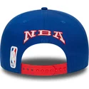 new-era-flat-brim-9fifty-logo-nba-blue-snapback-cap