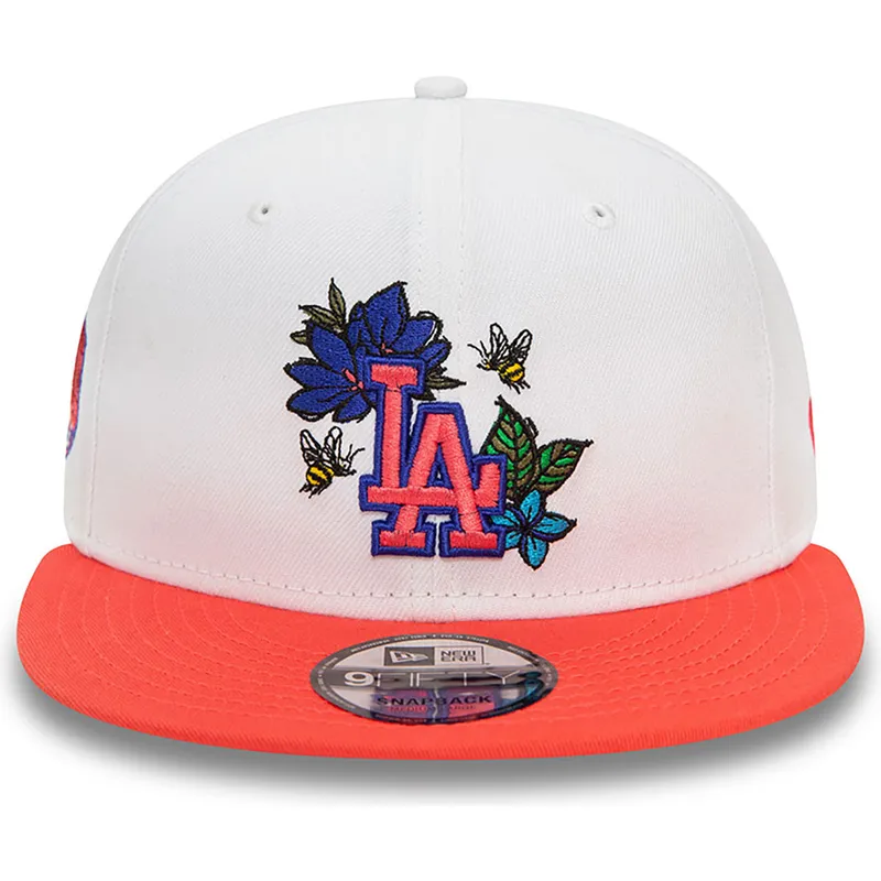 sapkak-lapos-piros-snapback-9fifty-floral-los-angeles-dodgers-mlb-new-era