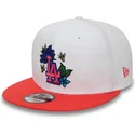 sapkak-lapos-piros-snapback-9fifty-floral-los-angeles-dodgers-mlb-new-era