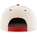 cap-lapos-byal-snapbek-rayas-rojas-philadelphia-phillies-mlb-47-brand