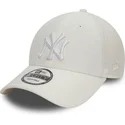 sapkak-ivelt-feher-allithato-9forty-linen-new-york-yankees-mlb-new-era