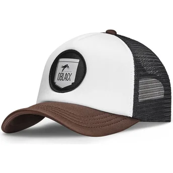 Cap ívelt кафяв снапбек Oblack