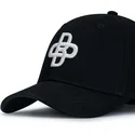oblack-baseball-peach-verstellbare-schwarze-gebogene-kappe