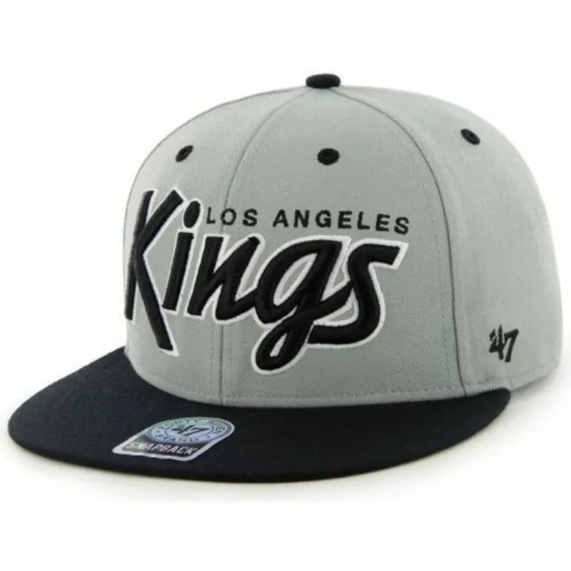 sapkak-lapos-szurke-snapback-letras-los-angeles-kings-nhl-47-brand